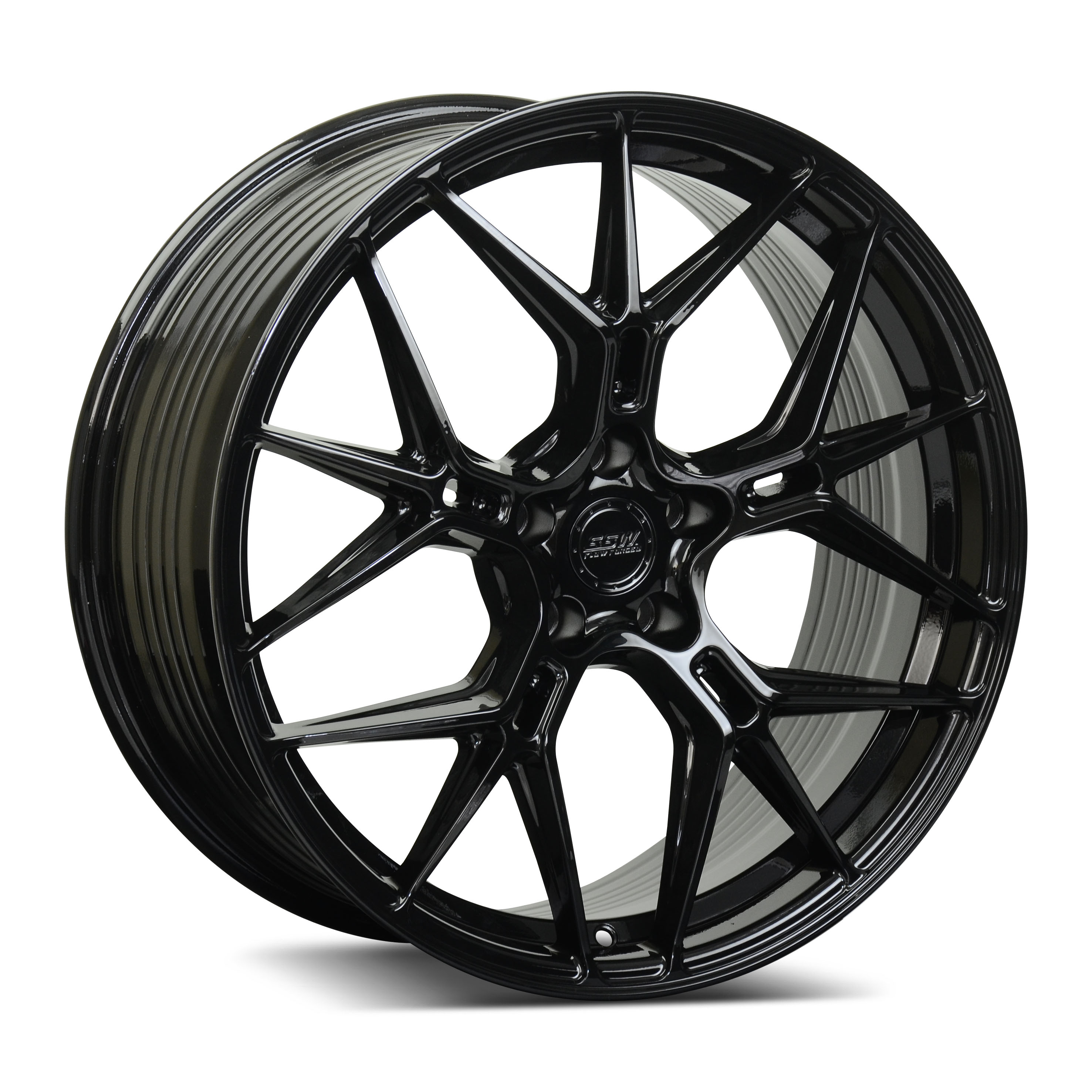 FLOTEC F125 19X8.5 ET:42 5X112/114.3 73.1 BK (Made In Thailand)